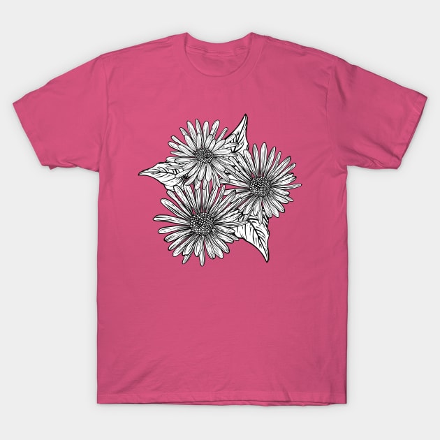 Vintage Flowers T-Shirt by SWON Design